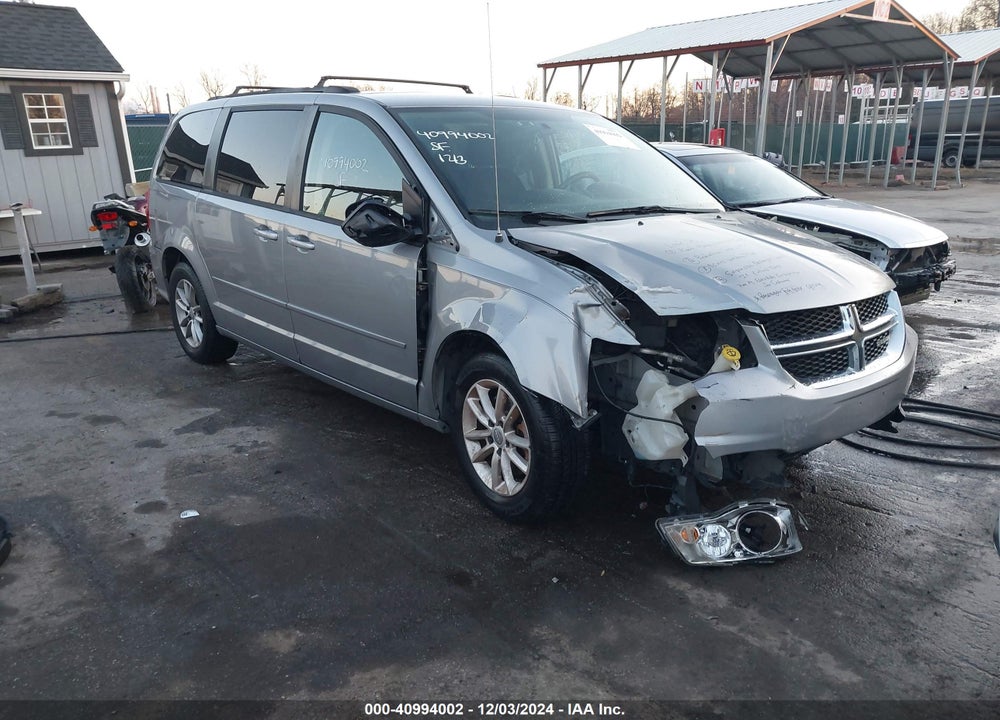 2014 DODGE GRAND CARAVAN SXT VIN: 2C4RDGCG1ER153710