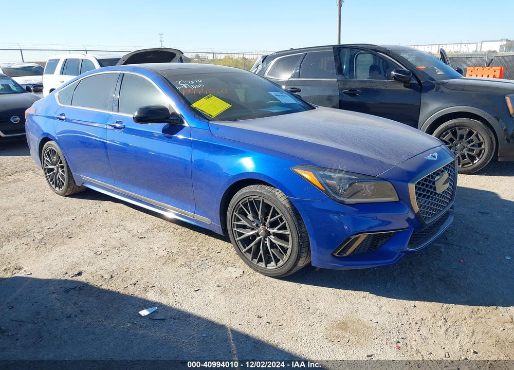 2020 GENESIS G80 3.3T SPORT RWD VIN: KMTFN4JB8LU330454