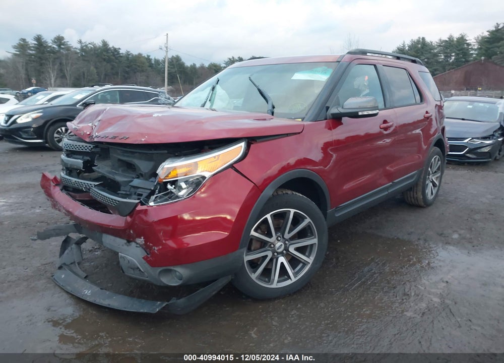 2015 FORD EXPLORER XLT VIN: 1FM5K8D82FGB63386