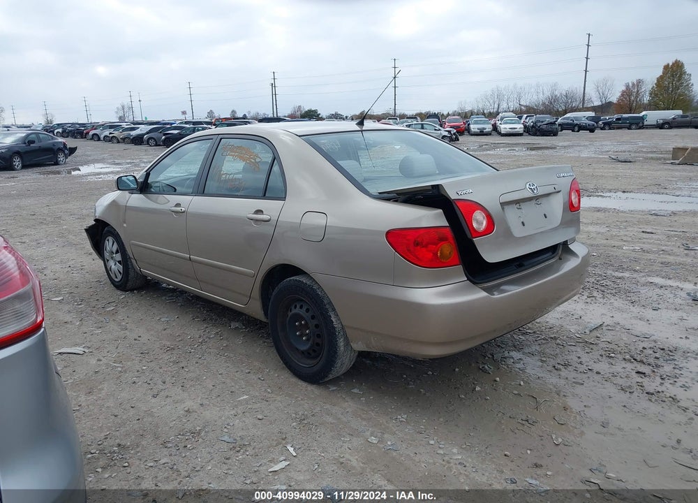 2004 TOYOTA COROLLA LE VIN: 2T1BR32E24C311286