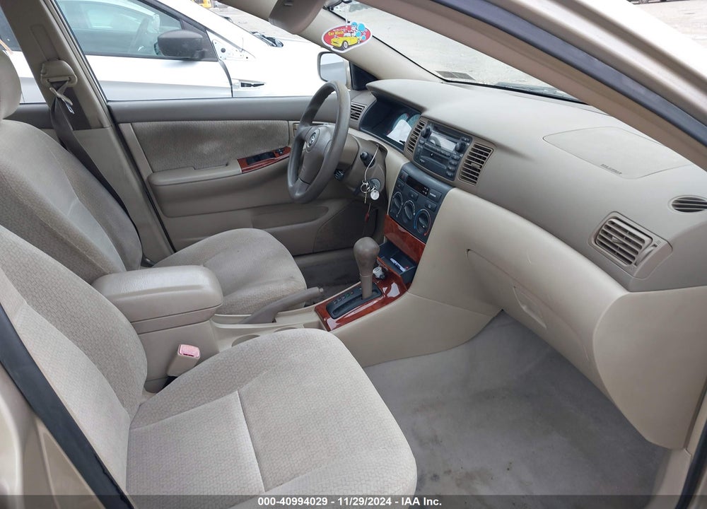 2004 TOYOTA COROLLA LE VIN: 2T1BR32E24C311286