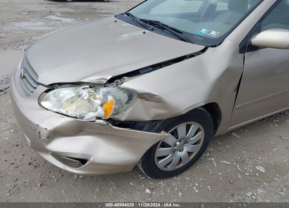 2004 TOYOTA COROLLA LE VIN: 2T1BR32E24C311286