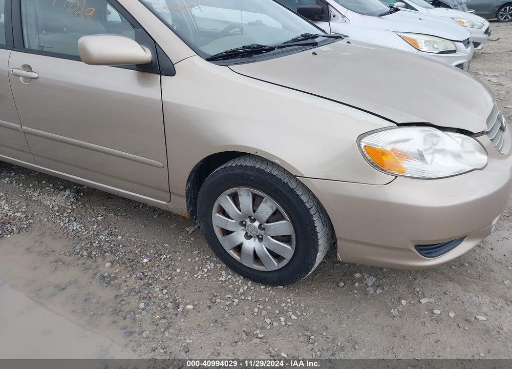 2004 TOYOTA COROLLA LE VIN: 2T1BR32E24C311286