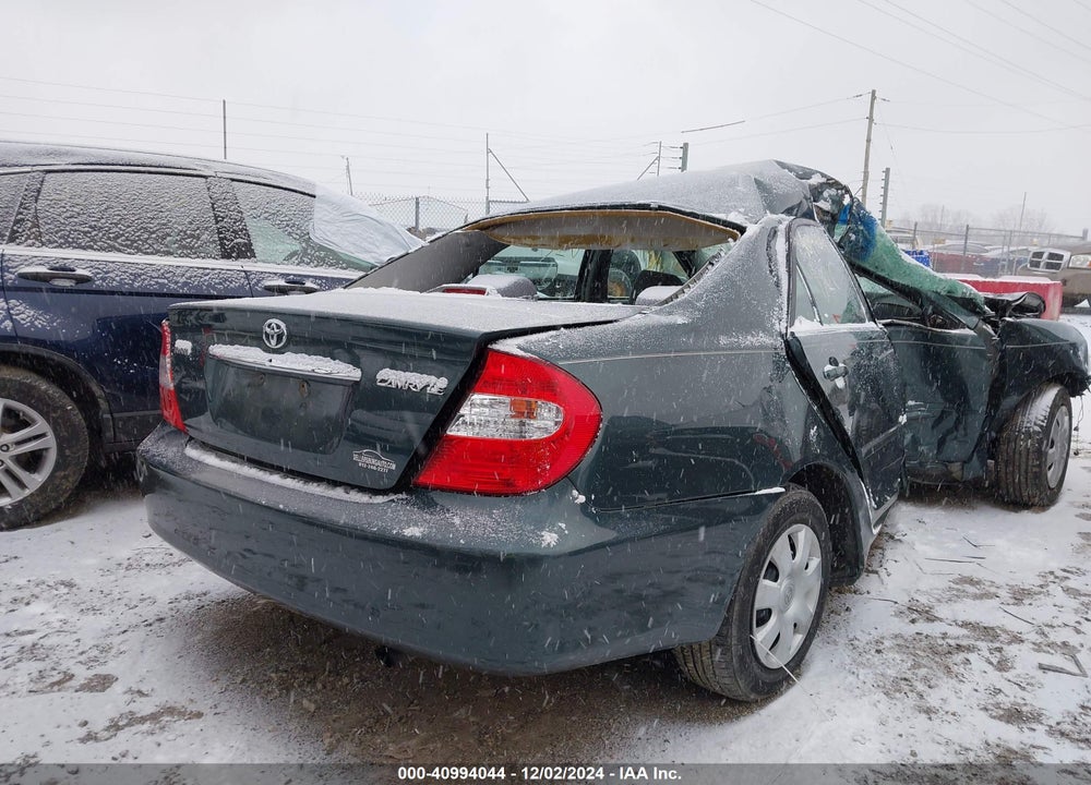 2004 TOYOTA CAMRY VIN: 4T1BE32K84U281081