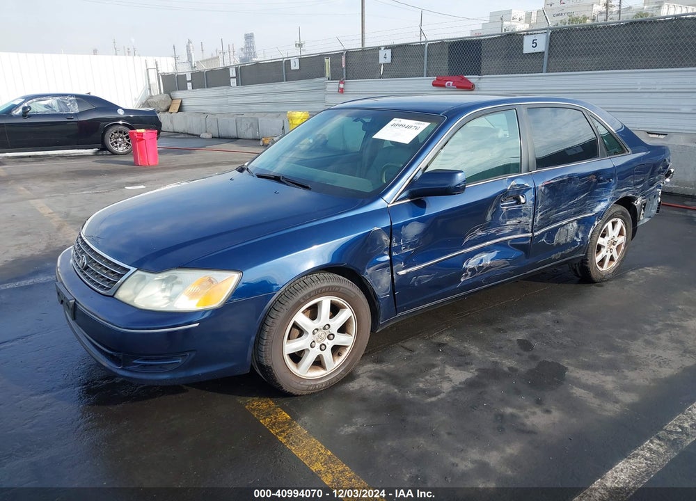 2004 TOYOTA AVALON XL VIN: 4T1BF28B14U376290