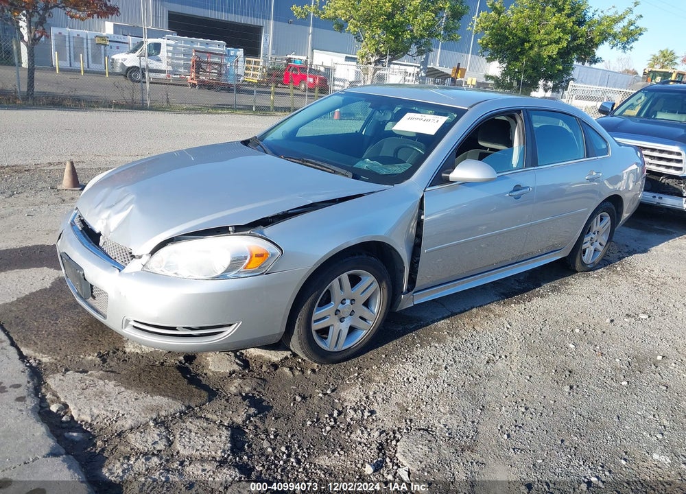 2012 CHEVROLET IMPALA LT VIN: 2G1WG5E30C1327408