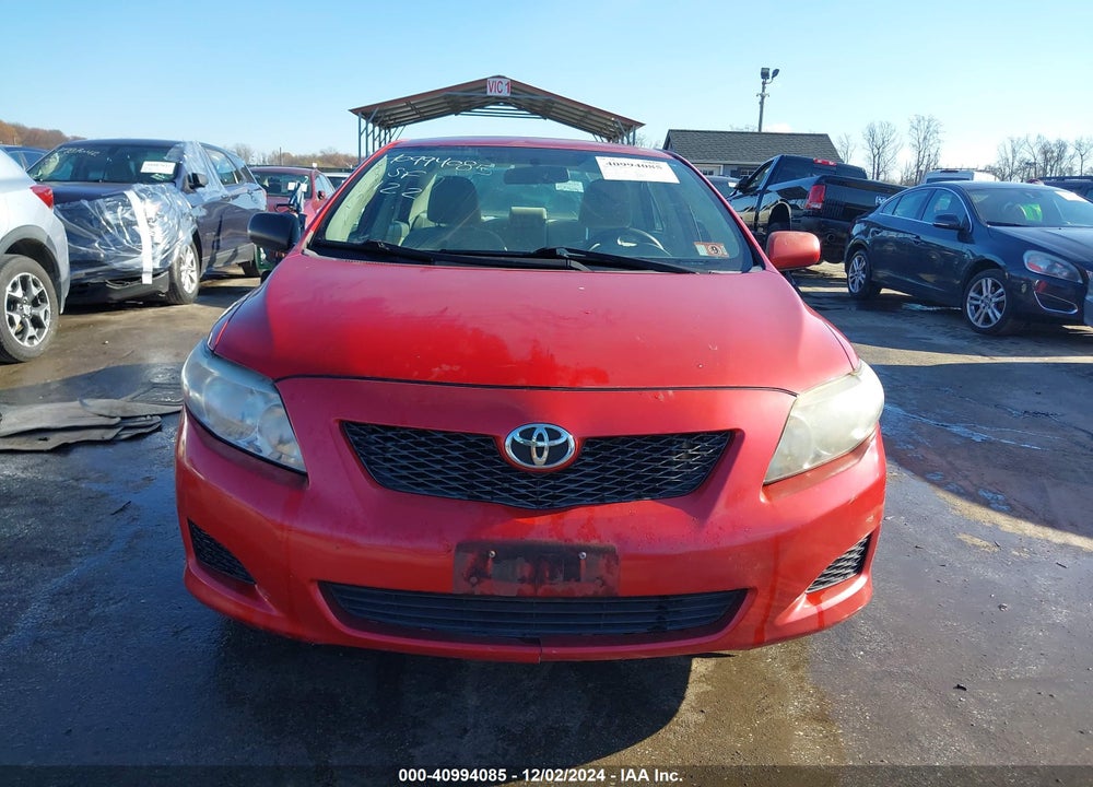 2009 TOYOTA COROLLA LE VIN: 2T1BU40EX9C149776