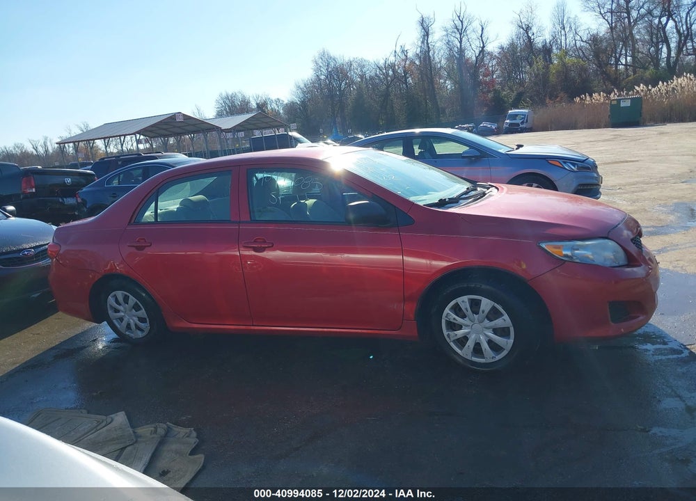 2009 TOYOTA COROLLA LE VIN: 2T1BU40EX9C149776