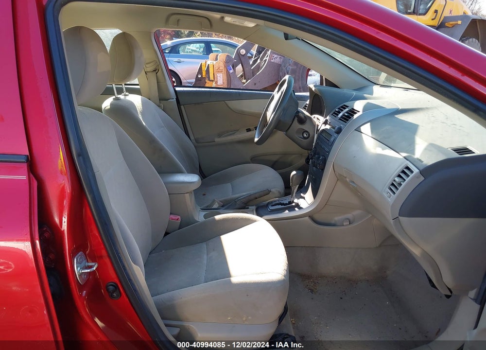 2009 TOYOTA COROLLA LE VIN: 2T1BU40EX9C149776