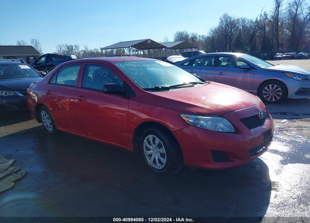 2009 TOYOTA COROLLA LE VIN: 2T1BU40EX9C149776