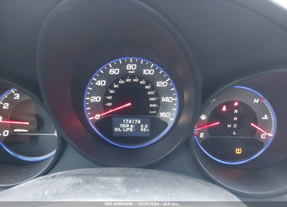 2008 ACURA TL 3.2 VIN: 19UUA66218A016287