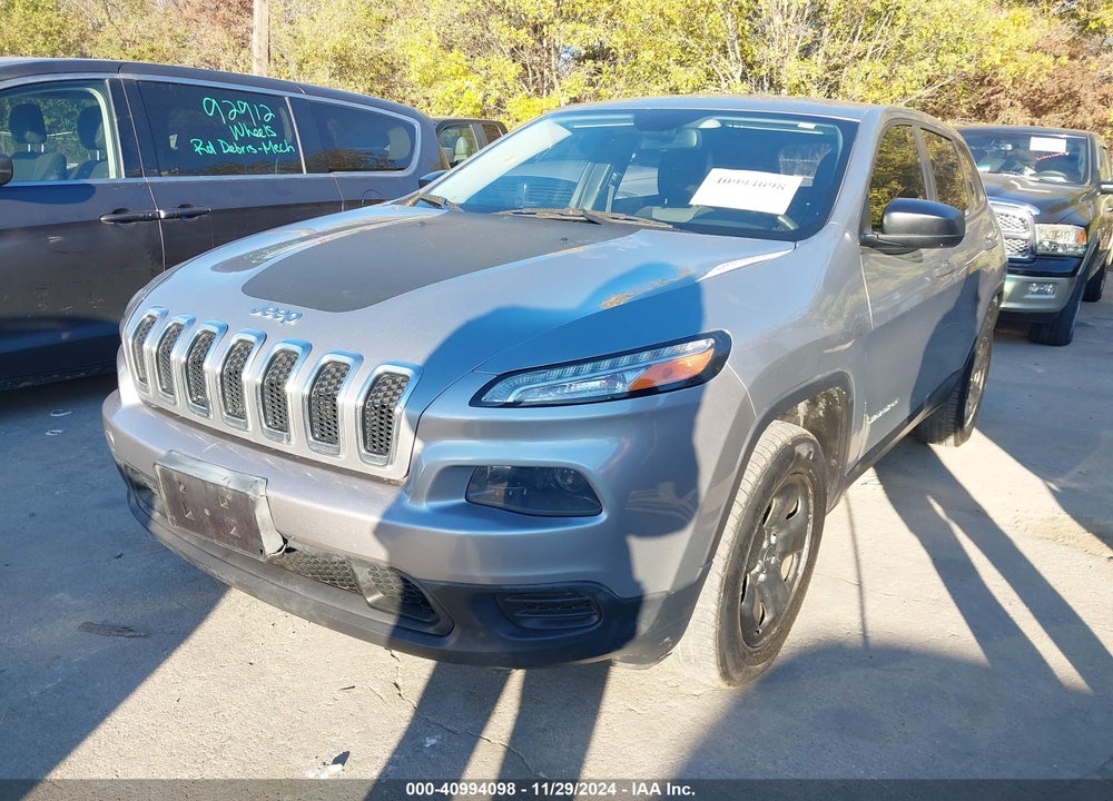 2014 JEEP CHEROKEE SPORT VIN: 1C4PJMAB9EW233043