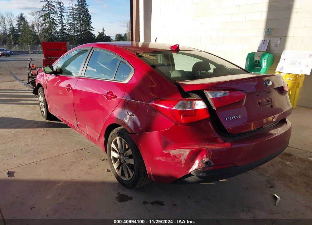 2014 KIA FORTE VIN: KNAFX4A67E5211509
