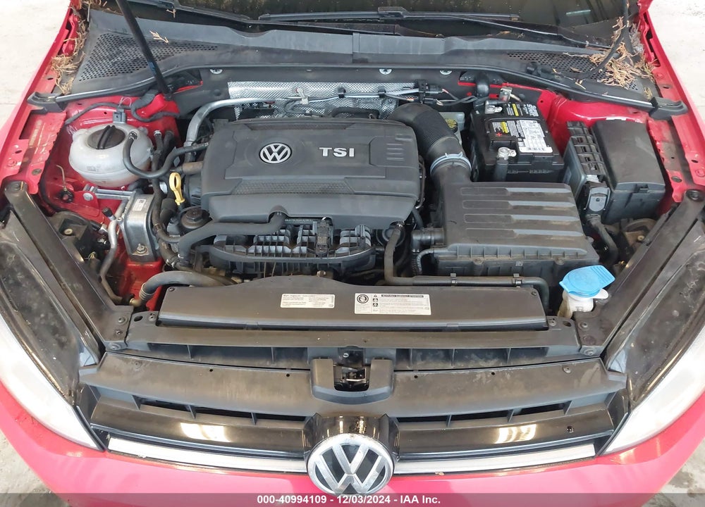 2017 VOLKSWAGEN GOLF TSI S 4-DOOR/TSI WOLFSBURG EDITION 4-DOOR VIN: 3VW117AU8HM030896