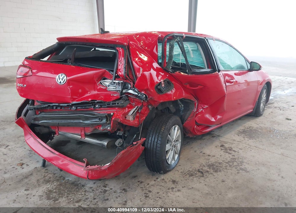 2017 VOLKSWAGEN GOLF TSI S 4-DOOR/TSI WOLFSBURG EDITION 4-DOOR VIN: 3VW117AU8HM030896