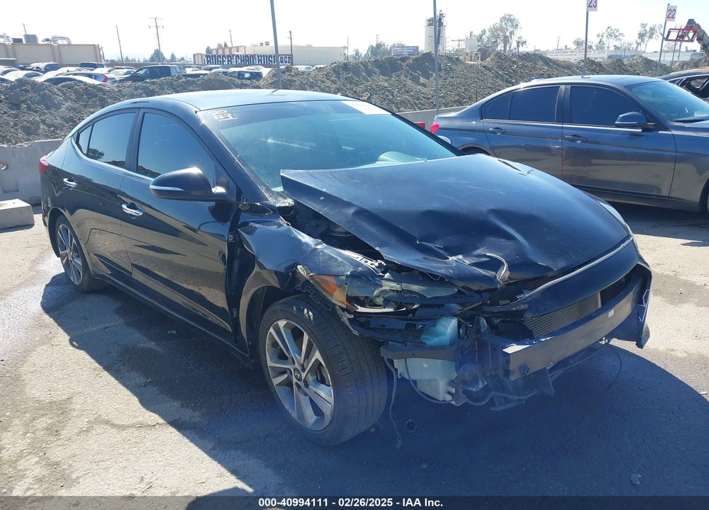 2017 HYUNDAI ELANTRA LIMITED VIN: KMHD84LF9HU182850