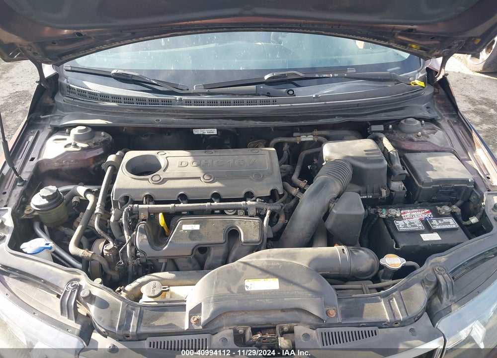 2010 KIA FORTE EX VIN: KNAFU4A21A5272144