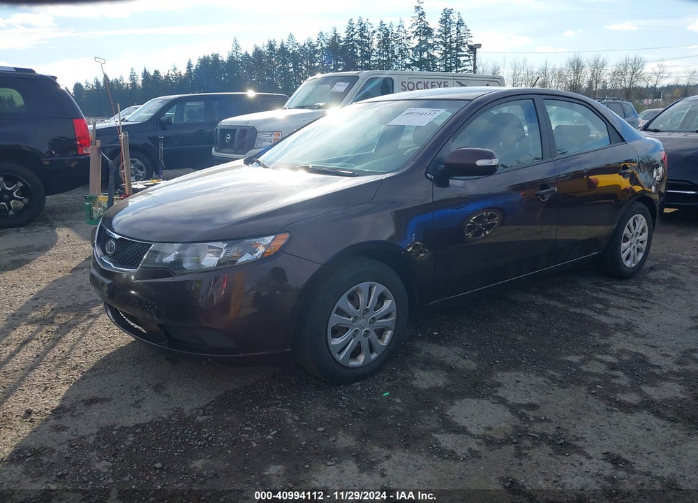 2010 KIA FORTE EX VIN: KNAFU4A21A5272144