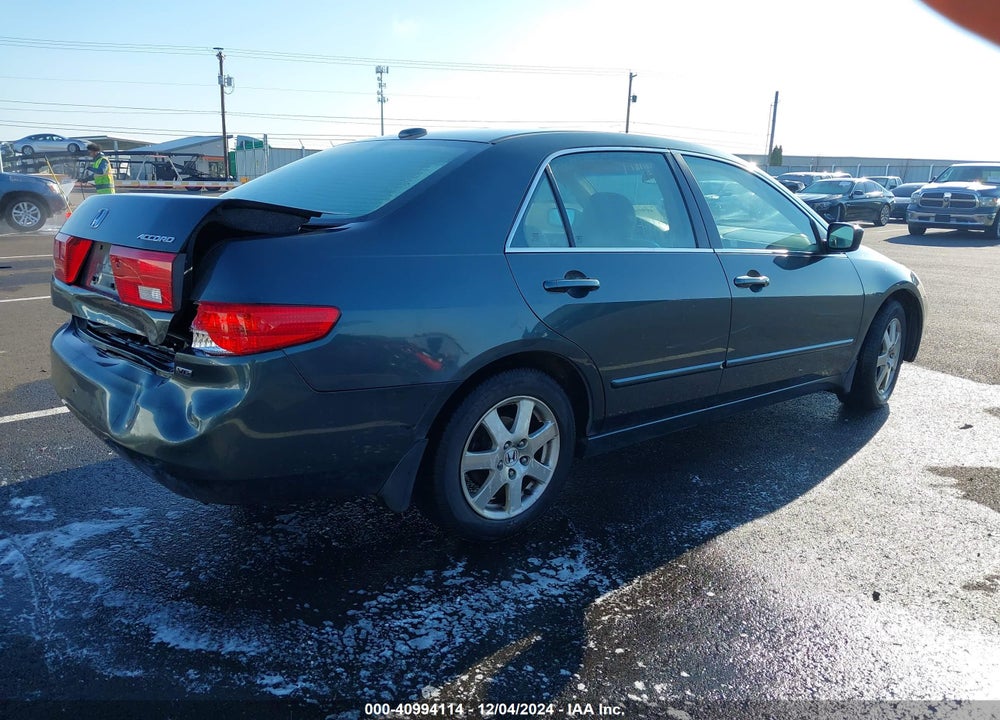 2005 HONDA ACCORD 3.0 EX VIN: 1HGCM66595A030219