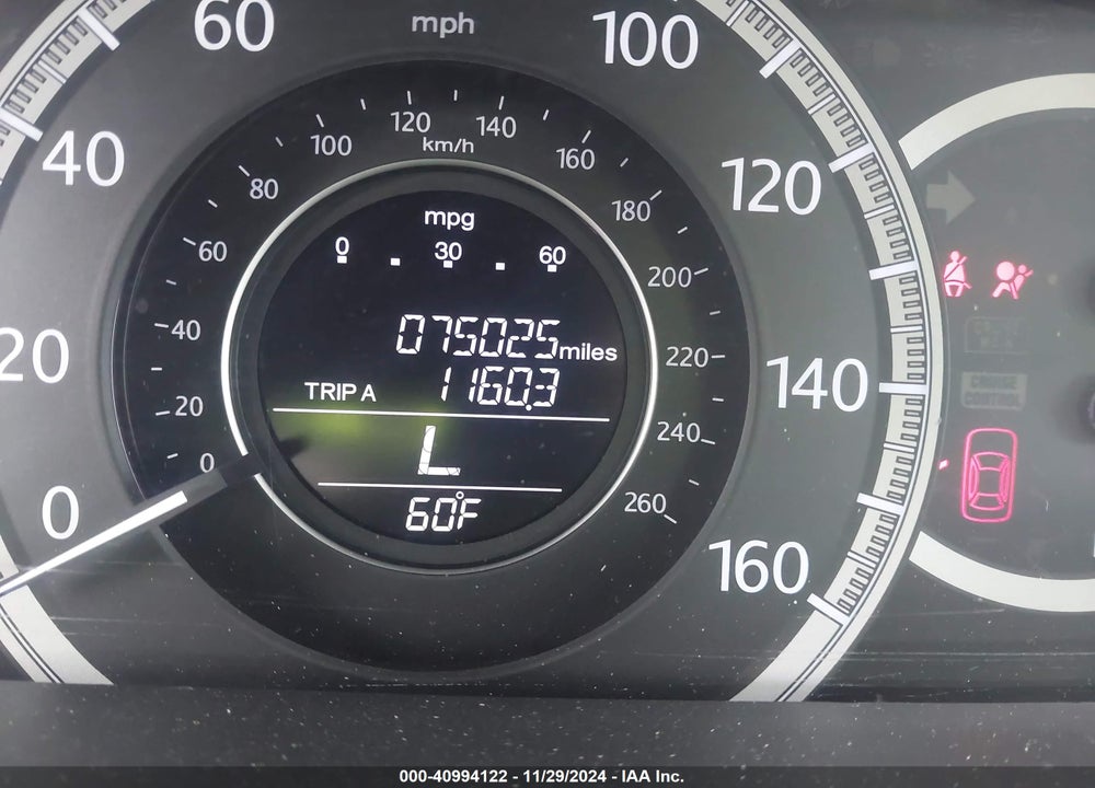 2015 HONDA ACCORD EX VIN: 1HGCR2F7XFA068555