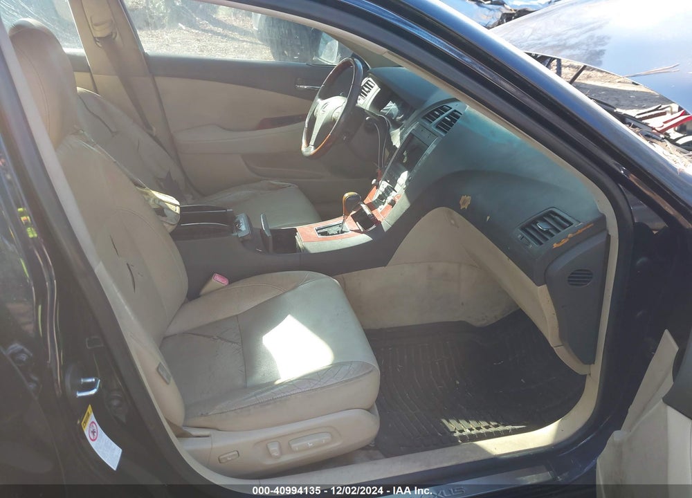 2007 LEXUS ES 350 VIN: JTHBJ46G772110106