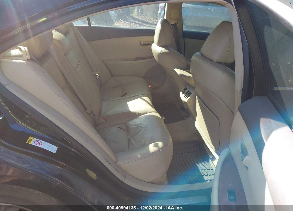 2007 LEXUS ES 350 VIN: JTHBJ46G772110106