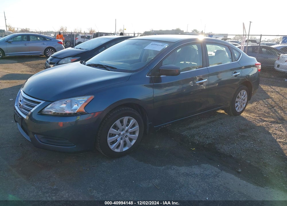 2014 NISSAN SENTRA S VIN: 3N1AB7AP0EY331468