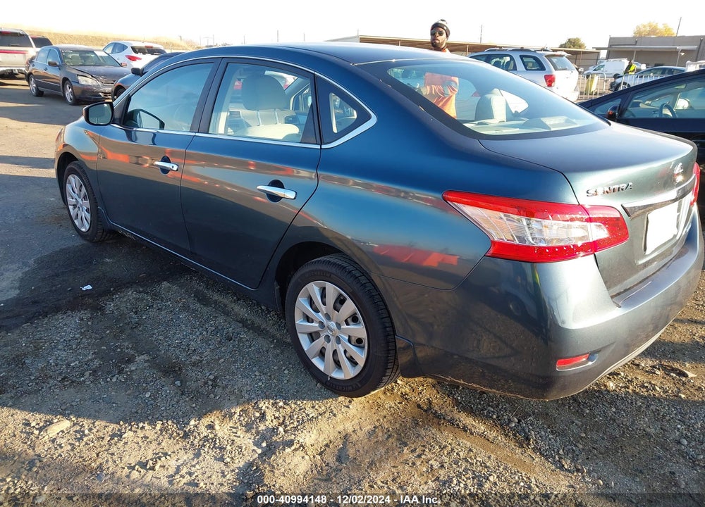 2014 NISSAN SENTRA S VIN: 3N1AB7AP0EY331468