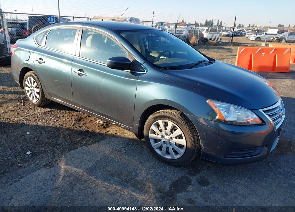 2014 NISSAN SENTRA S VIN: 3N1AB7AP0EY331468