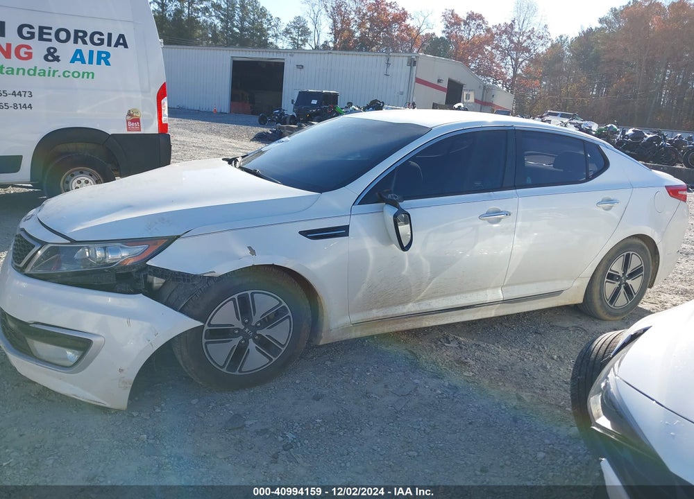 2011 KIA OPTIMA HYBRID EX VIN: KNAGM4AD2B5007112