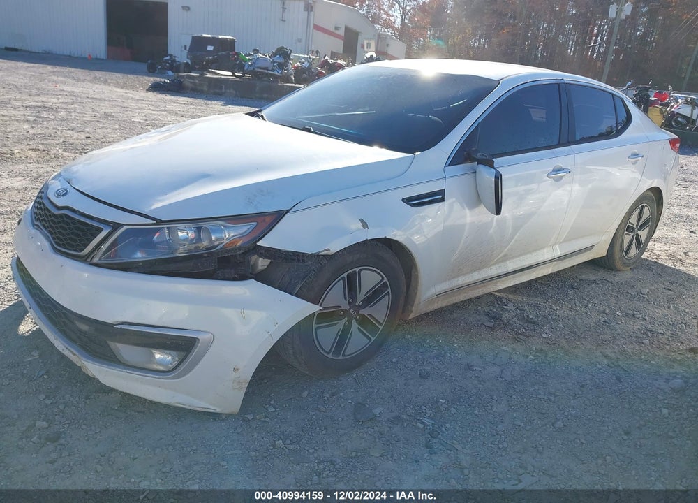 2011 KIA OPTIMA HYBRID EX VIN: KNAGM4AD2B5007112
