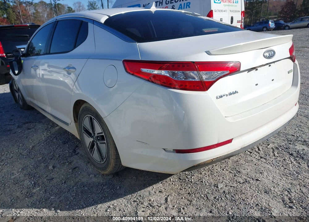 2011 KIA OPTIMA HYBRID EX VIN: KNAGM4AD2B5007112