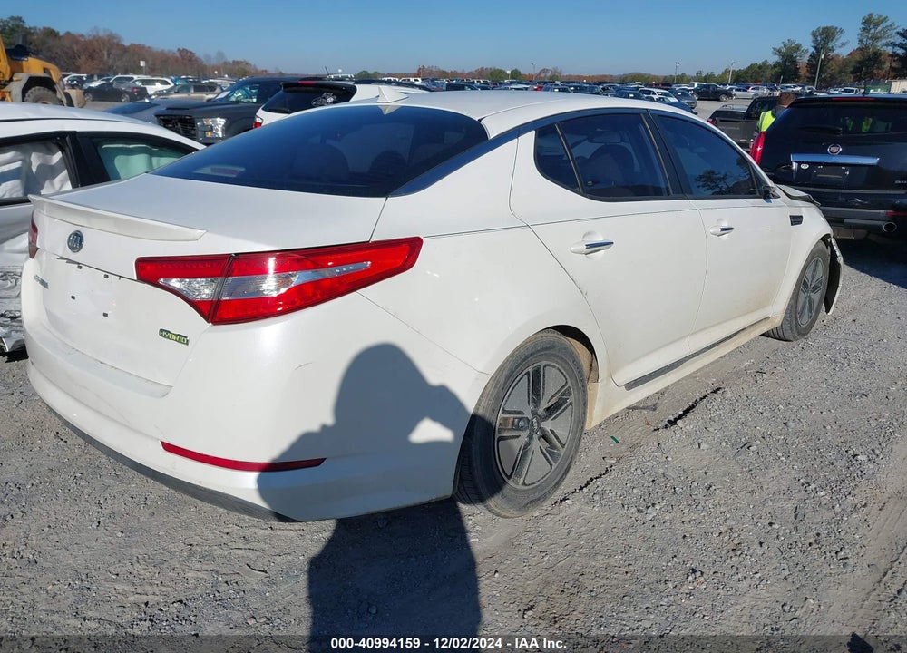 2011 KIA OPTIMA HYBRID EX VIN: KNAGM4AD2B5007112