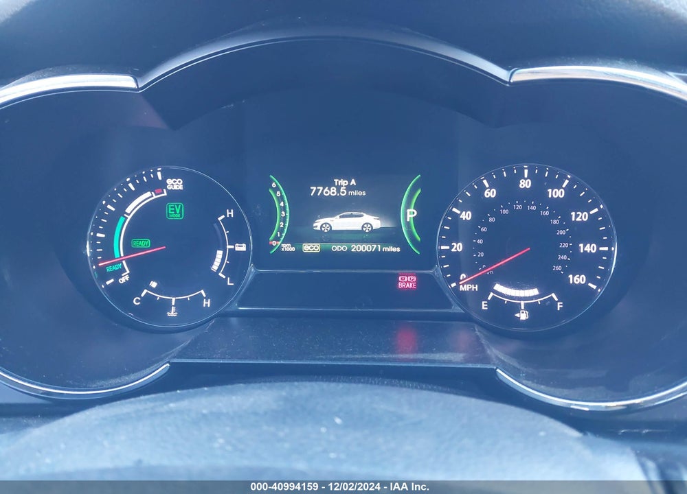 2011 KIA OPTIMA HYBRID EX VIN: KNAGM4AD2B5007112