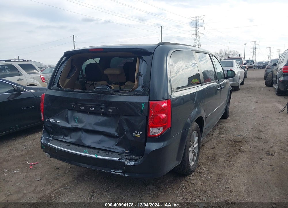 2014 DODGE GRAND CARAVAN SXT VIN: 2C4RDGCG3ER186725