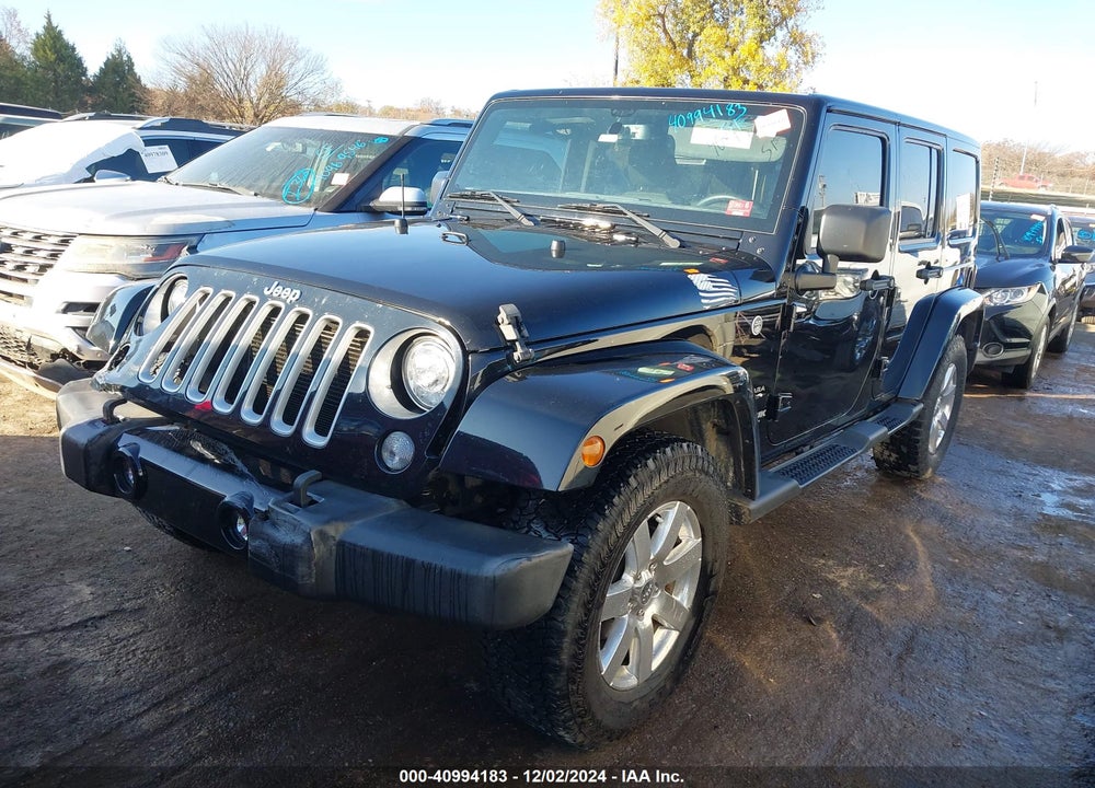 2018 JEEP WRANGLER JK UNLIMITED SAHARA 4X4 VIN: 1C4BJWEG7JL816010