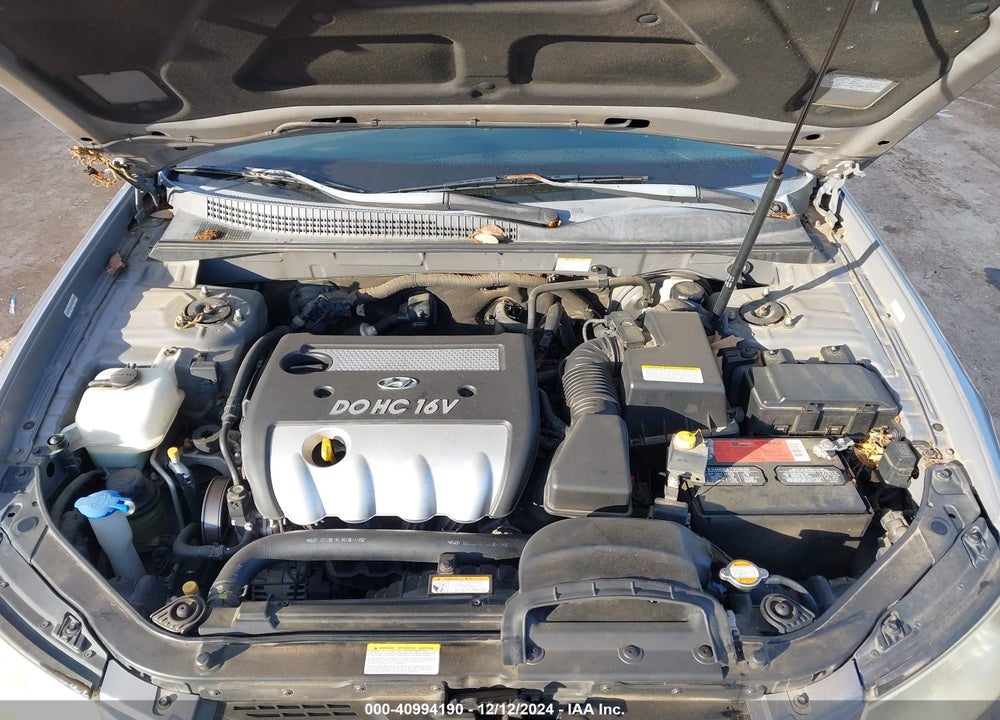 2008 HYUNDAI SONATA GLS VIN: 5NPET46CX8H299615