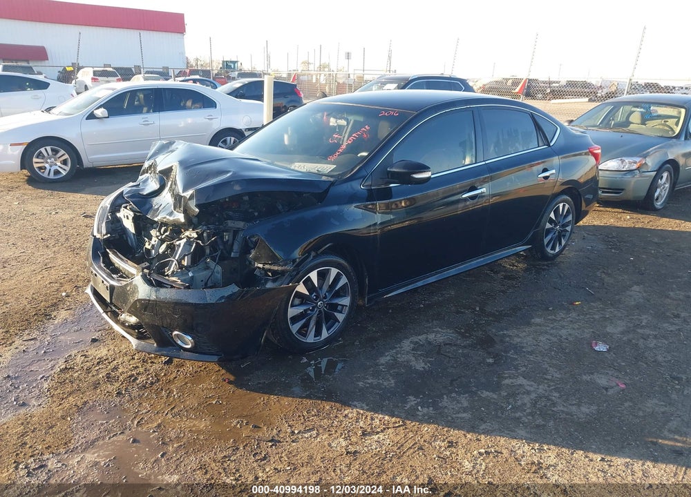 2016 NISSAN SENTRA SR VIN: 3N1AB7AP7GY320115