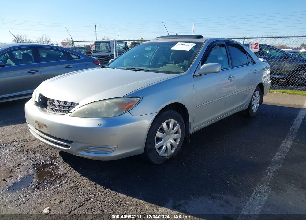 2004 TOYOTA CAMRY LE VIN: 4T1BE32K04U805176