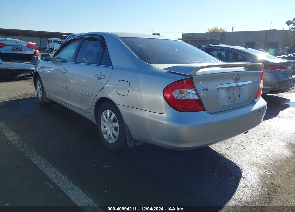 2004 TOYOTA CAMRY LE VIN: 4T1BE32K04U805176