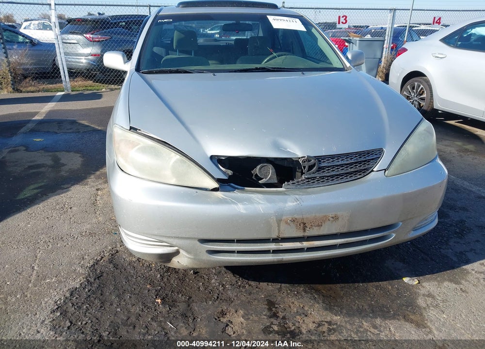 2004 TOYOTA CAMRY LE VIN: 4T1BE32K04U805176