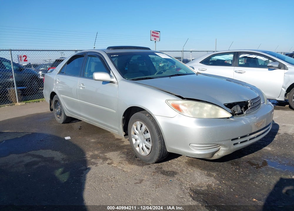 2004 TOYOTA CAMRY LE VIN: 4T1BE32K04U805176