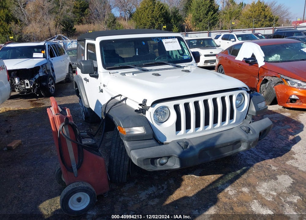 2020 JEEP WRANGLER SPORT S 4X4 VIN: 1C4GJXAGXLW233370