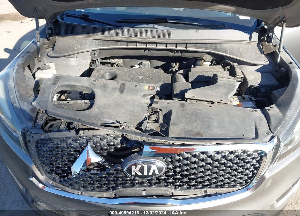2017 KIA SORENTO 2.4L LX VIN: 5XYPG4A3XHG222318