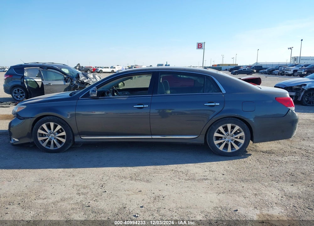 2011 TOYOTA AVALON LIMITED VIN: 4T1BK3DB9BU429998
