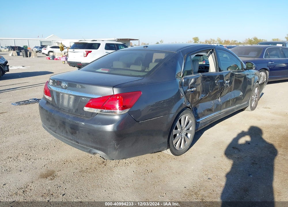 2011 TOYOTA AVALON LIMITED VIN: 4T1BK3DB9BU429998