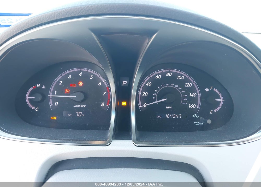 2011 TOYOTA AVALON LIMITED VIN: 4T1BK3DB9BU429998
