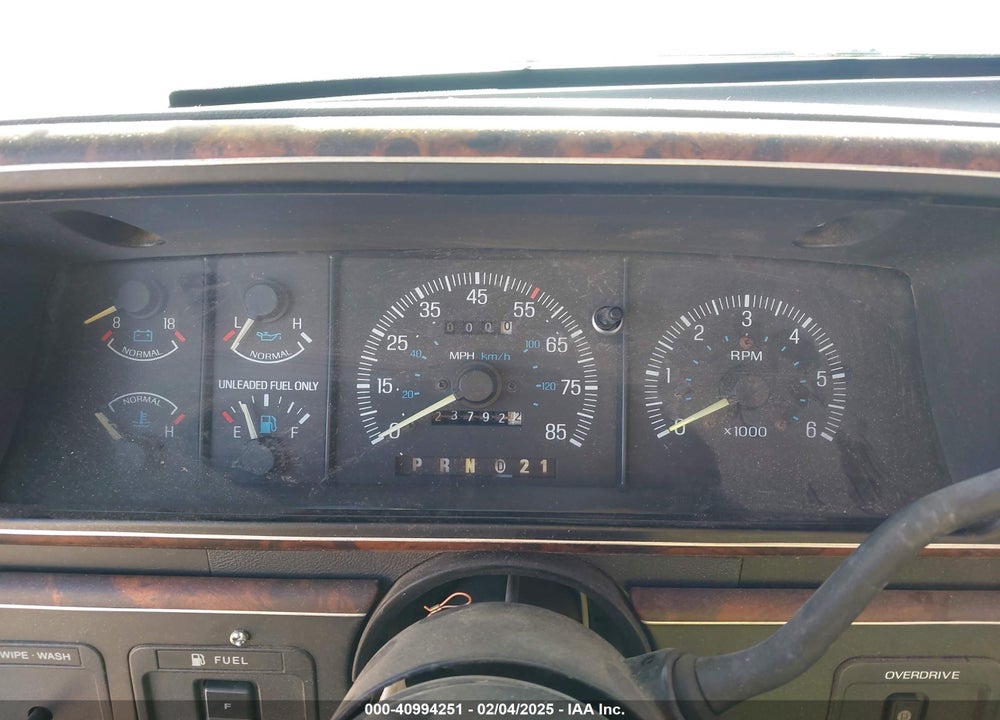 1991 FORD F150 VIN: 1FTEF14NXMLA25377