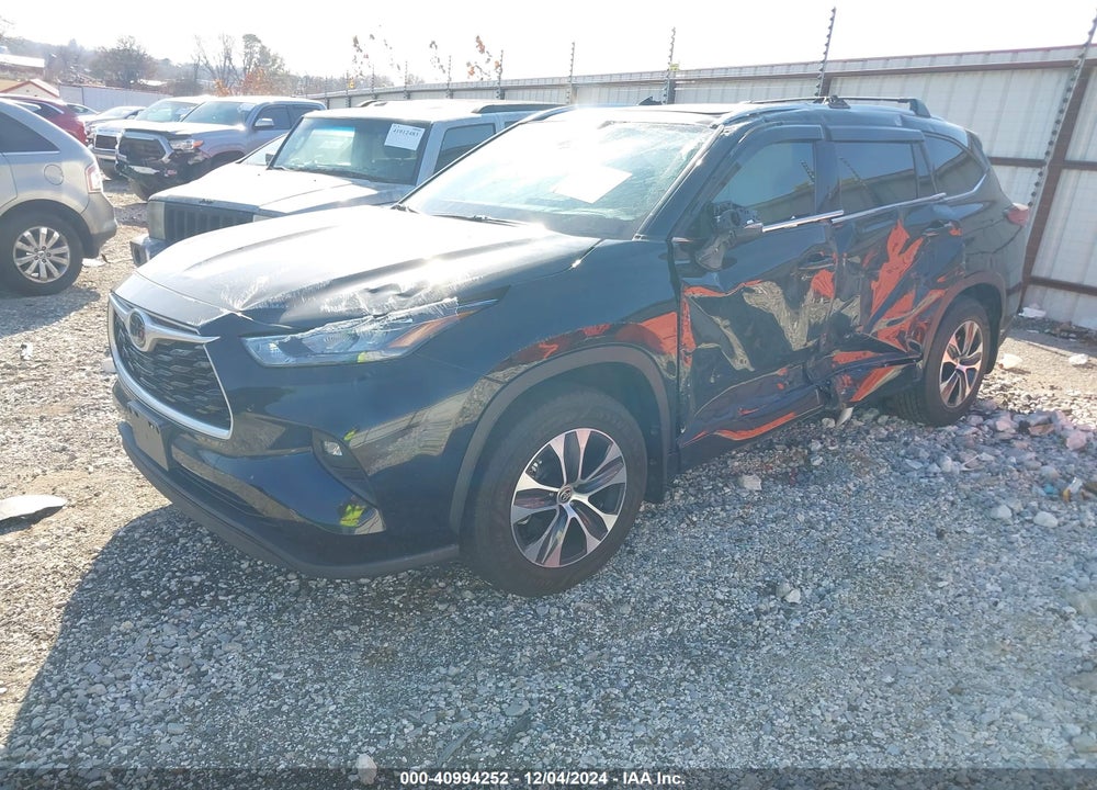 2020 TOYOTA HIGHLANDER XLE VIN: 5TDGZRBH9LS505628