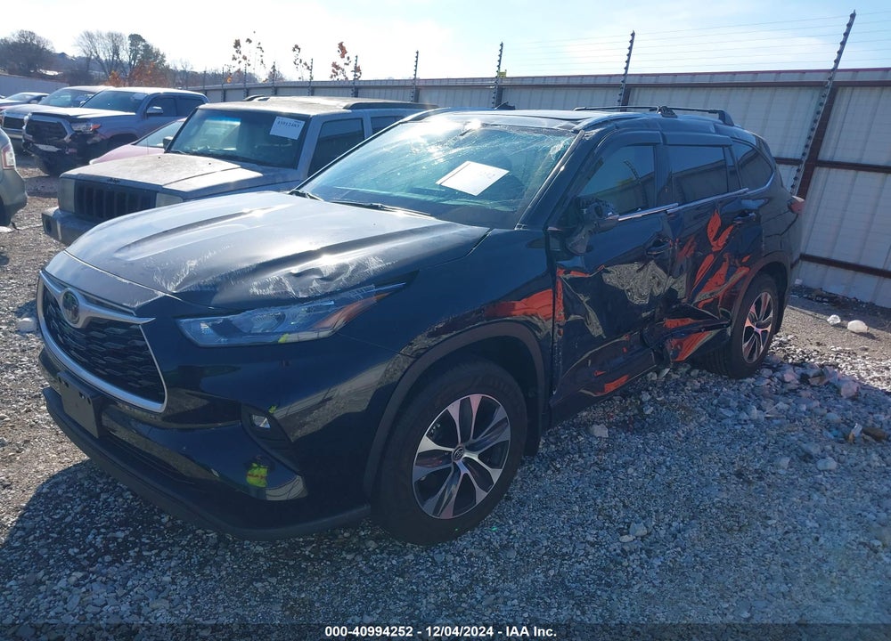 2020 TOYOTA HIGHLANDER XLE VIN: 5TDGZRBH9LS505628